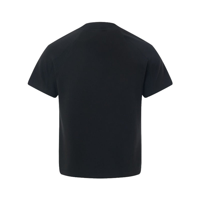 Men's t-shirt - american retro unisex air layer solid color versatile design - men's high street slim fit short sleeve tee