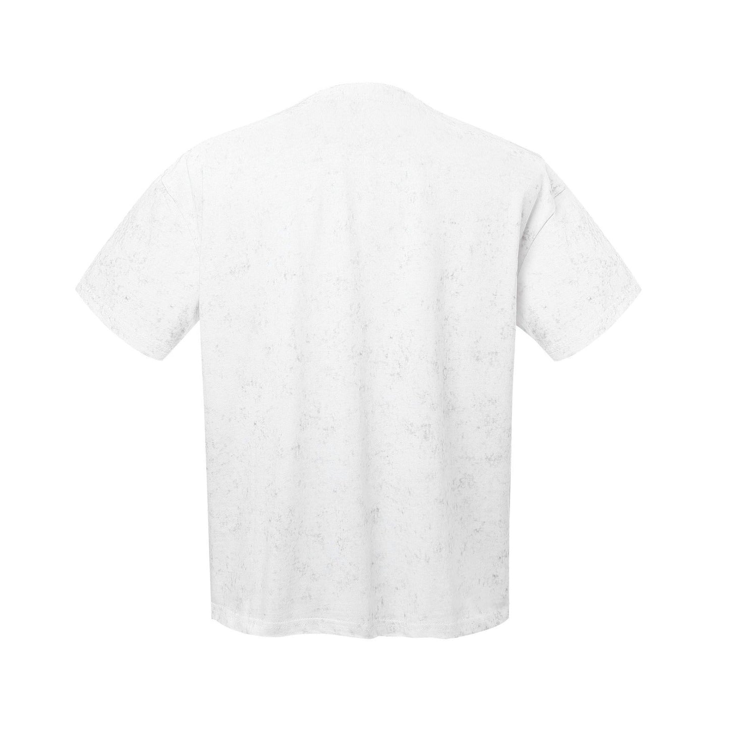 Unisex T-shirts Fake Two Piece Design Wide T-Shirt