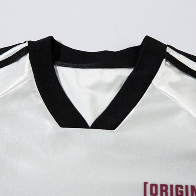 Unisex T-shirts Autumn High Street Loose