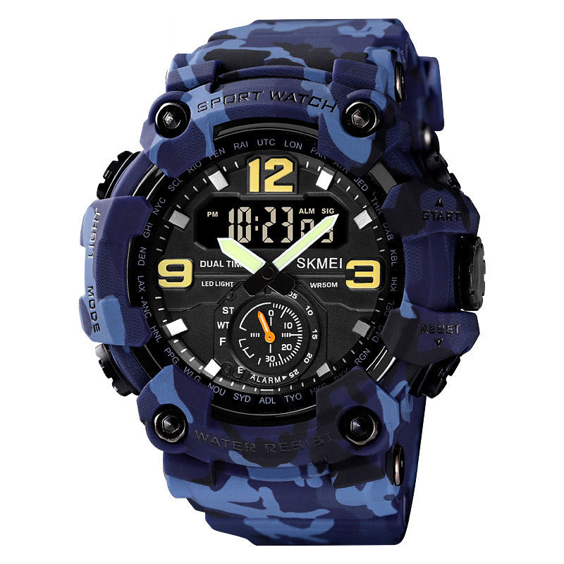 Analog-Digital Watch Outdoor Sports Waterproof Electronic Watch