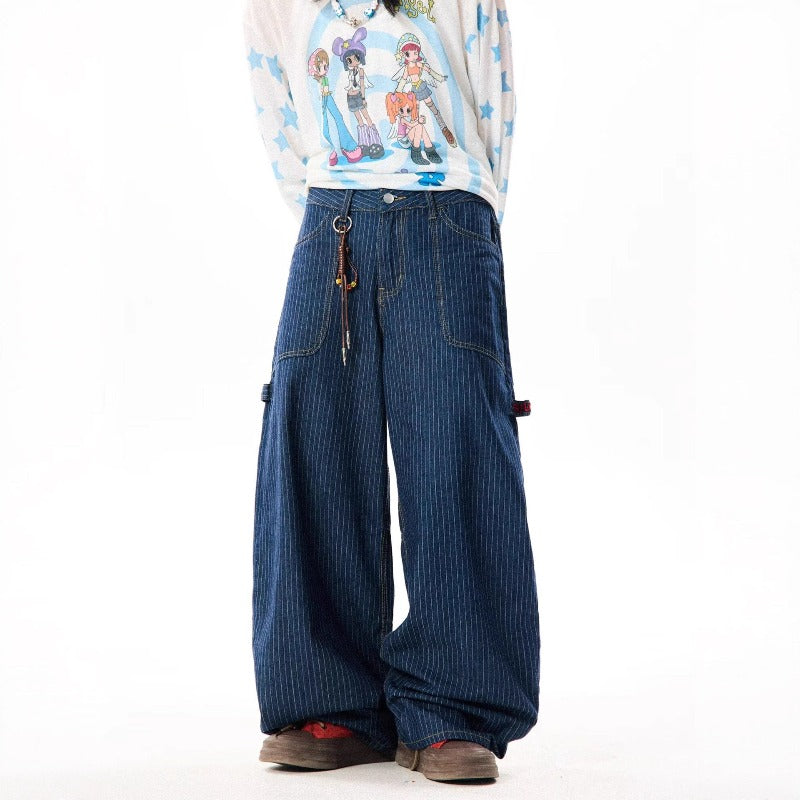 Women jeans retrostripes women loose