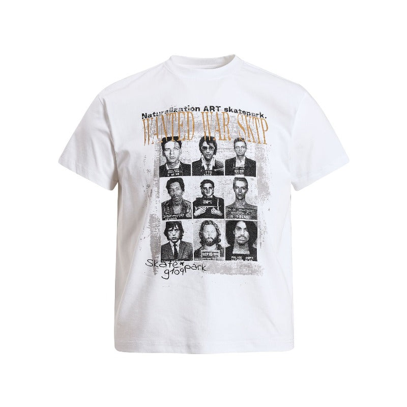 Men's t-shirt - american retro unisex solona cool-touch graphic design - men's high street slim fit short sleeve tee