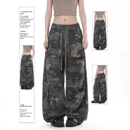 Women jeans camouflage women summer wasteland style