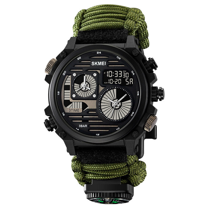 Analog-Digital Watch Outdoor Sports Waterproof Electronic Watch