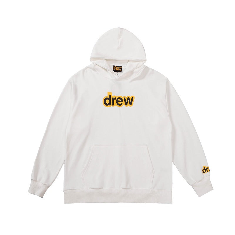 Drew house jacket autumn winter d@er letterprinting terry hooded sweatshirt