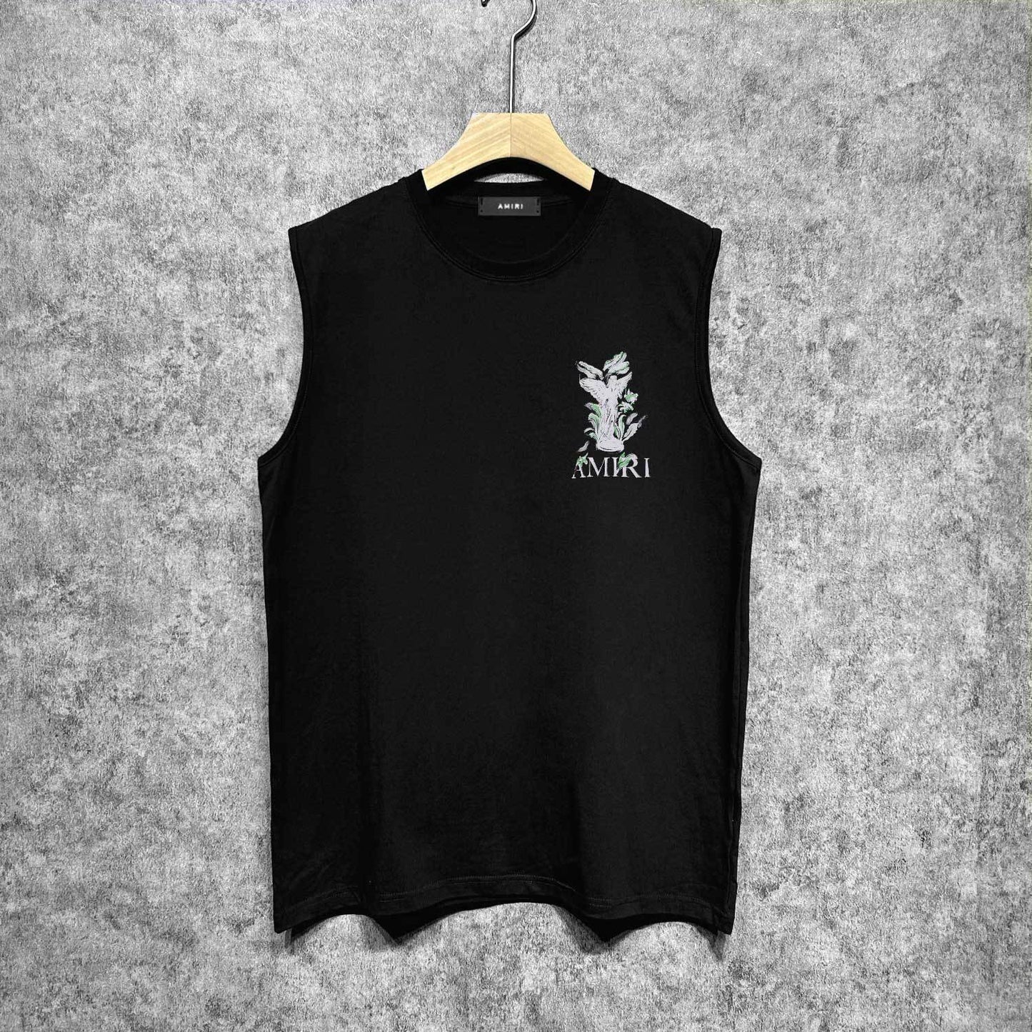 Amiri tank top angel printing