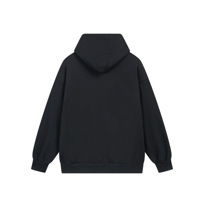 Drew house hoodie fall and winter d@ew cloud balloon pattern fleece-lined hooded sweatshirt