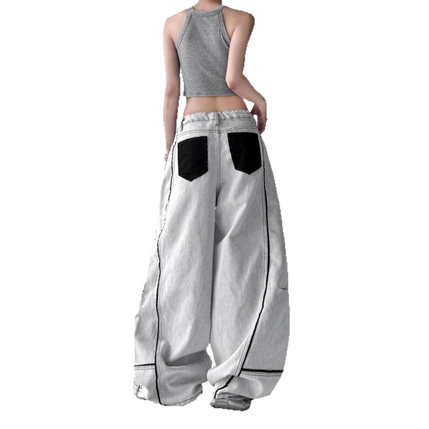 Women's Jeans Hip Hop Wide Leg Jeans