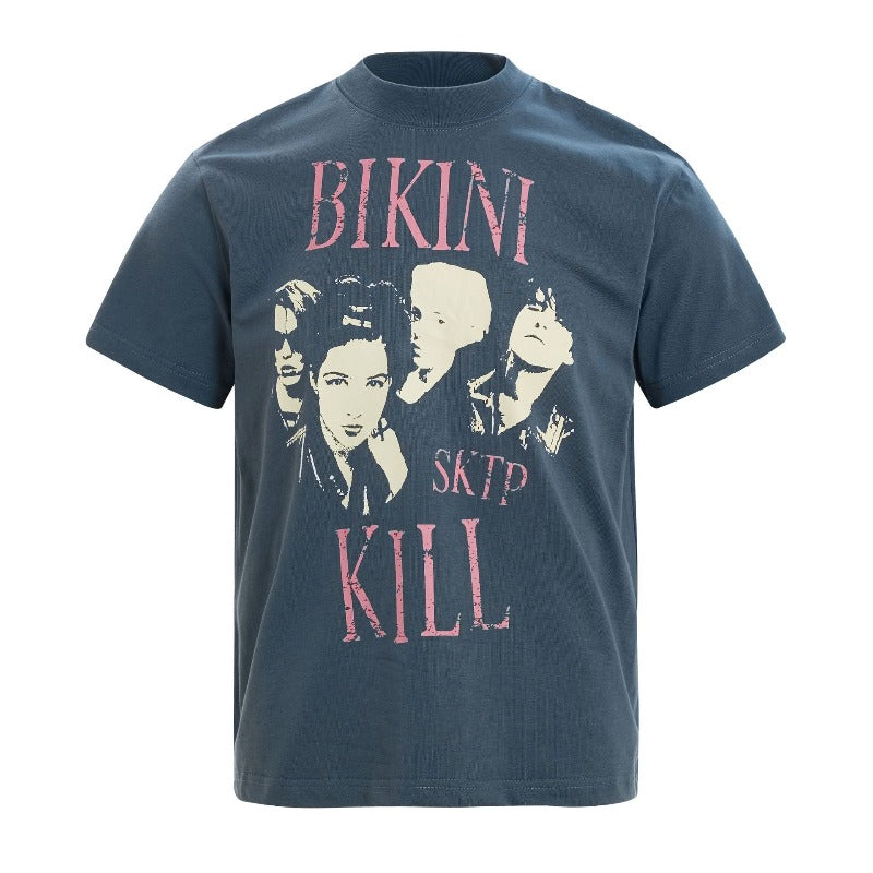 Men's t-shirt - american retro unisex solona cool-touch graphic design - men's high street slim fit short sleeve tee