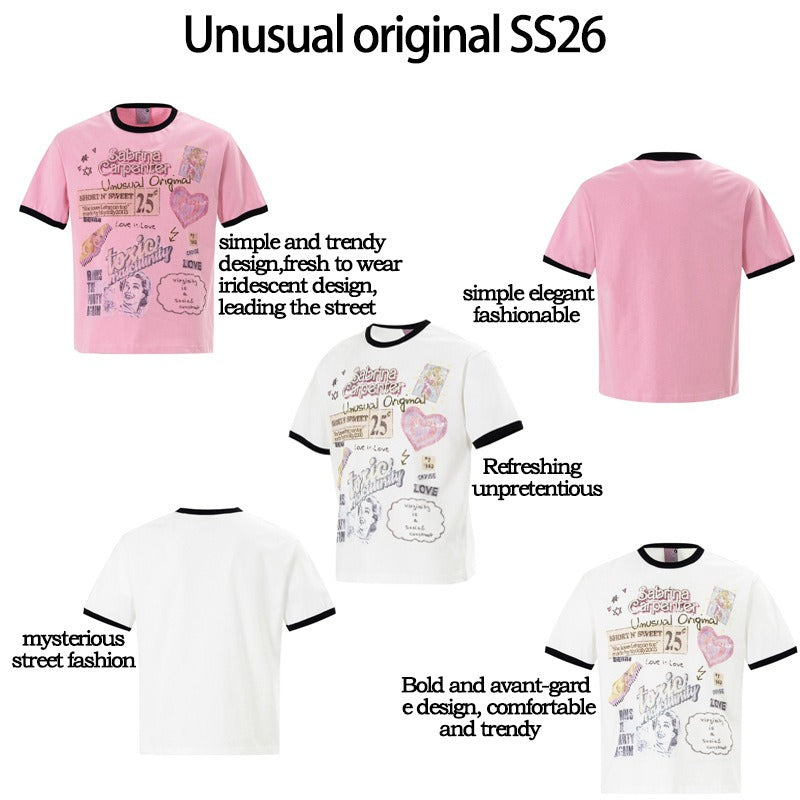 Men's t-shirt - american street style summer trendy funny graphic design - premium fit short sleeve tee
