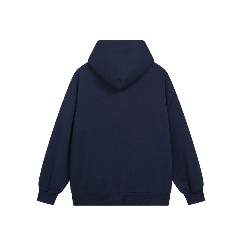 Drew house hoodie fall and winter d@ew heartletter pattern fleece-lined hooded sweatshirt