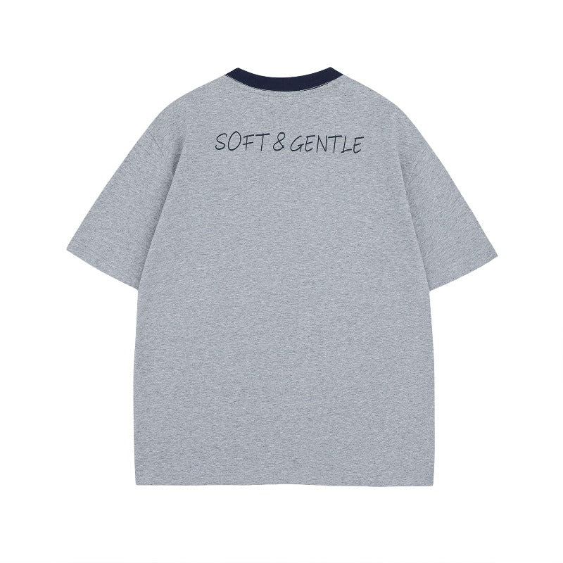 Men's t-shirt - american street style, summer, unisex, premium feel, fun cartoon graphic design, men's loose fit short sleeve tee