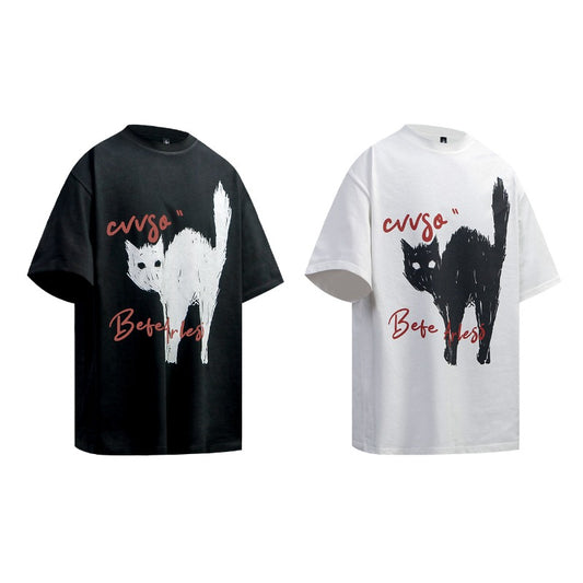 Men t shirt summerretroloose
