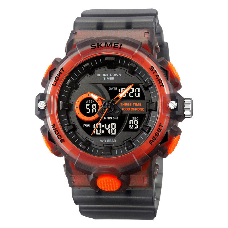 Analog-Digital Watch Outdoor Sports Waterproof Electronic Watch