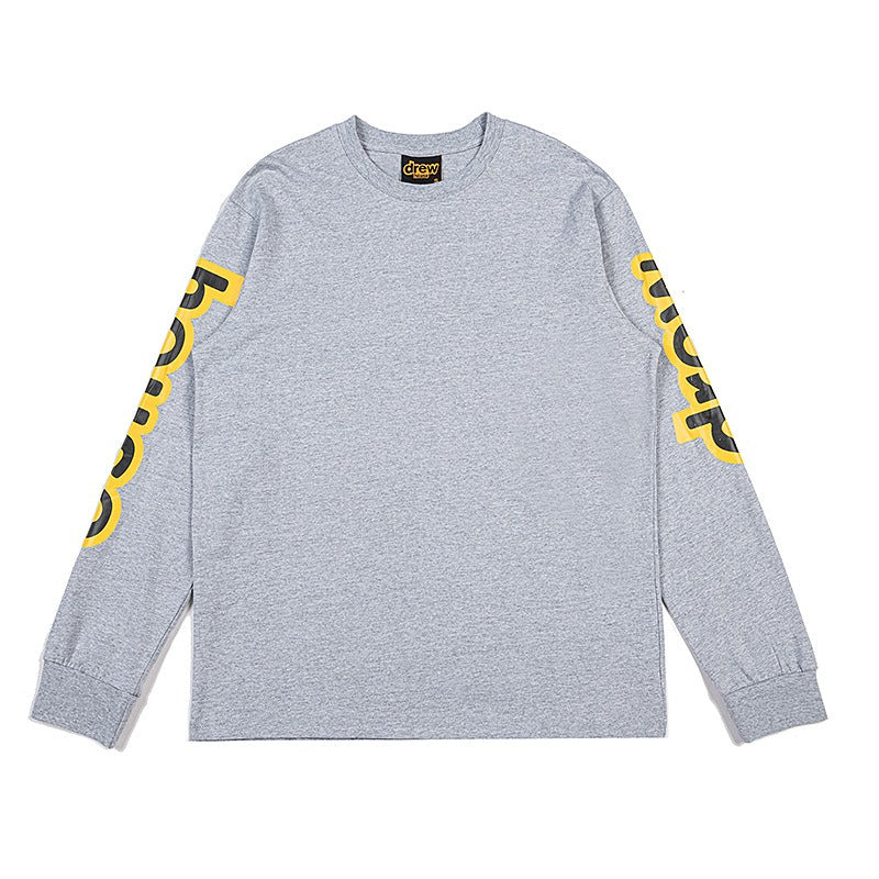 Drew house jacket - autumn/winter d@ew - long sleeve crewneck pullover with arm letter print