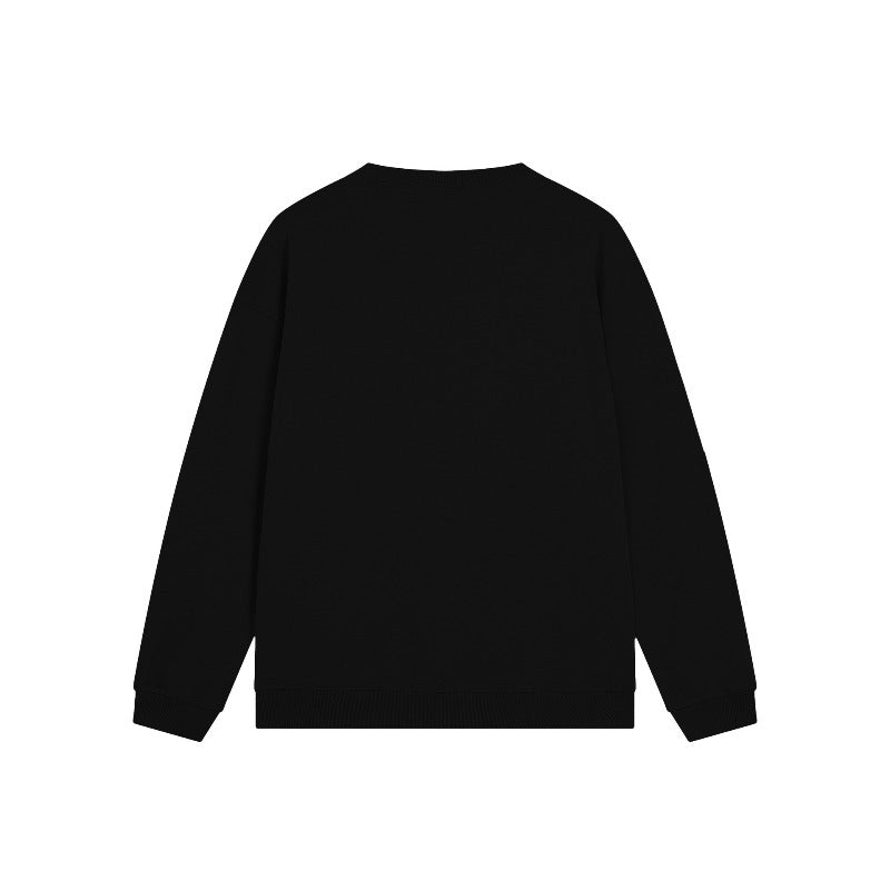 Drew house hoodie fall and winter d@ew incomplete heart pattern round neck pullover sweatshirt