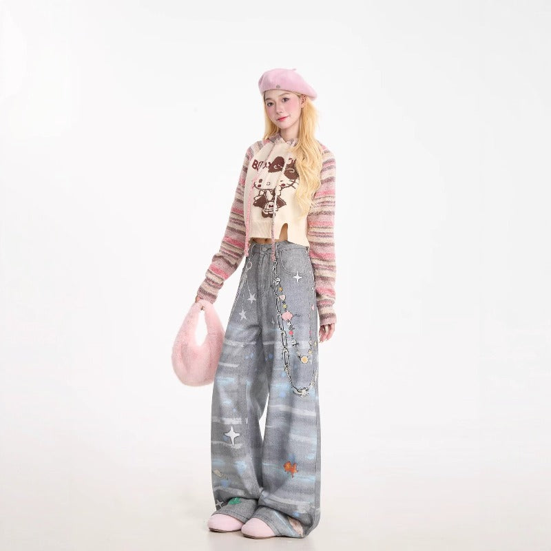 Women jeans retrolooseslimming look
