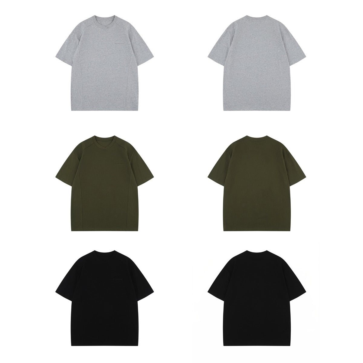 Unisex T-shirts Summer Men's and Women's Embroidered Short Sleeve T-Shirts