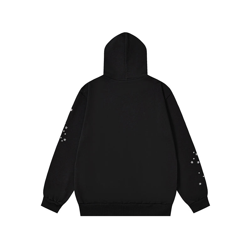 Sp5der Hoodie Rhinestones