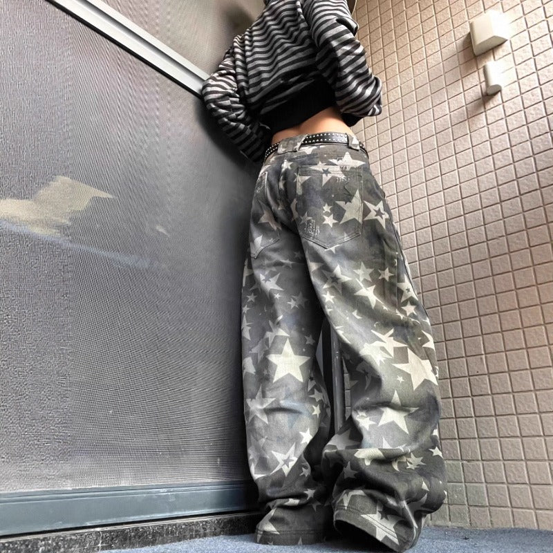 Women's jeans wide leg pants