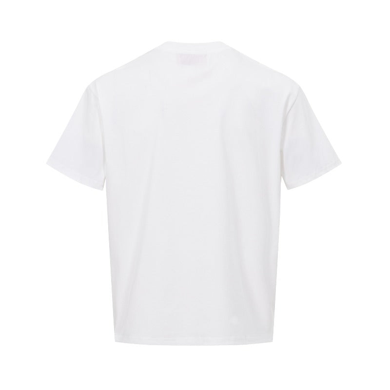 Men's t-shirt - wt american street style, unisex, premium quality, summer creative painting graphic design, crew neck, men's loose fit short sleeve t-shirt