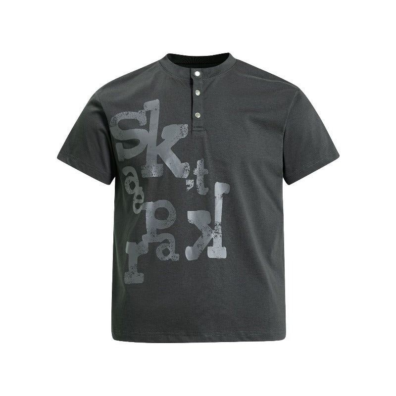 Men's t-shirt - american retro unisex solona cool-touch letter graphic design - men's high street slim fit short sleeve tee