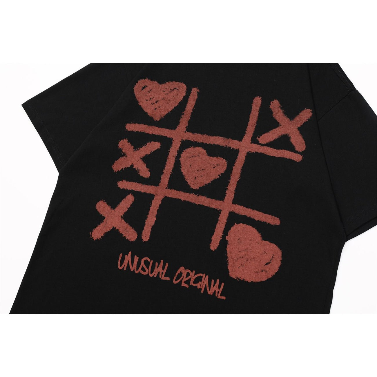 Unisex T-shirts Summer Jiugongge Love Men's Loose Short Sleeve T-Shirt