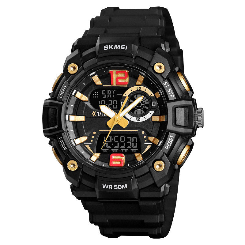Analog-Digital Watch Outdoor Sports Waterproof Men's Electronic Watch