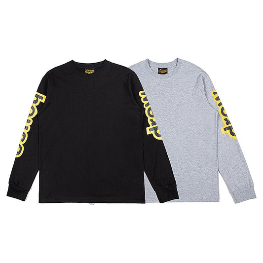 Drew house jacket - autumn/winter d@ew - long sleeve crewneck pullover with arm letter print