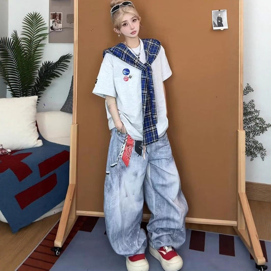 Women jeans retro women summer and autumn