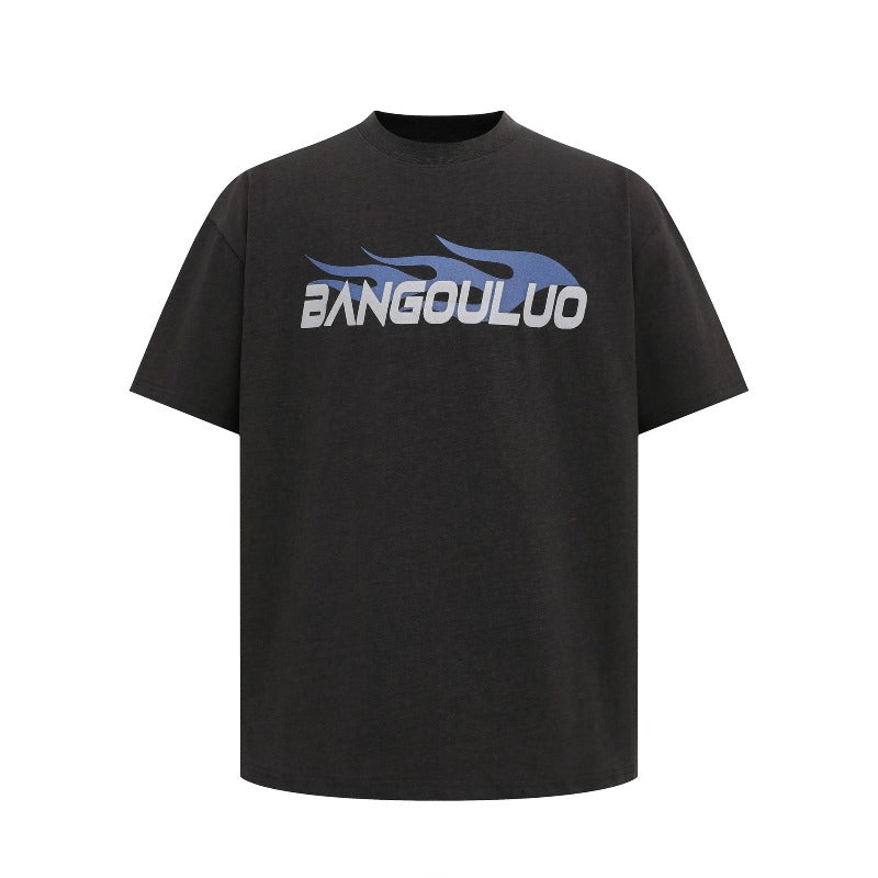 Men's t-shirt - american streetwear style, summer unisex, premium minimalist logo design, men's relaxed fit short sleeve tee