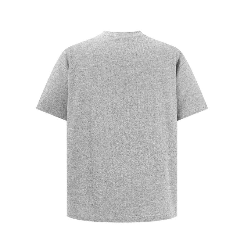 Men t shirt mankun american retrosummer street trendyclassypure colorcasualeasiest for match designloose round neck short sleeve t-shirt