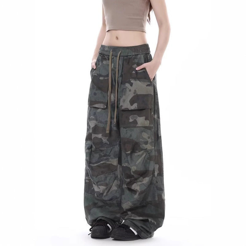 Women jeans camouflage women summer wasteland style