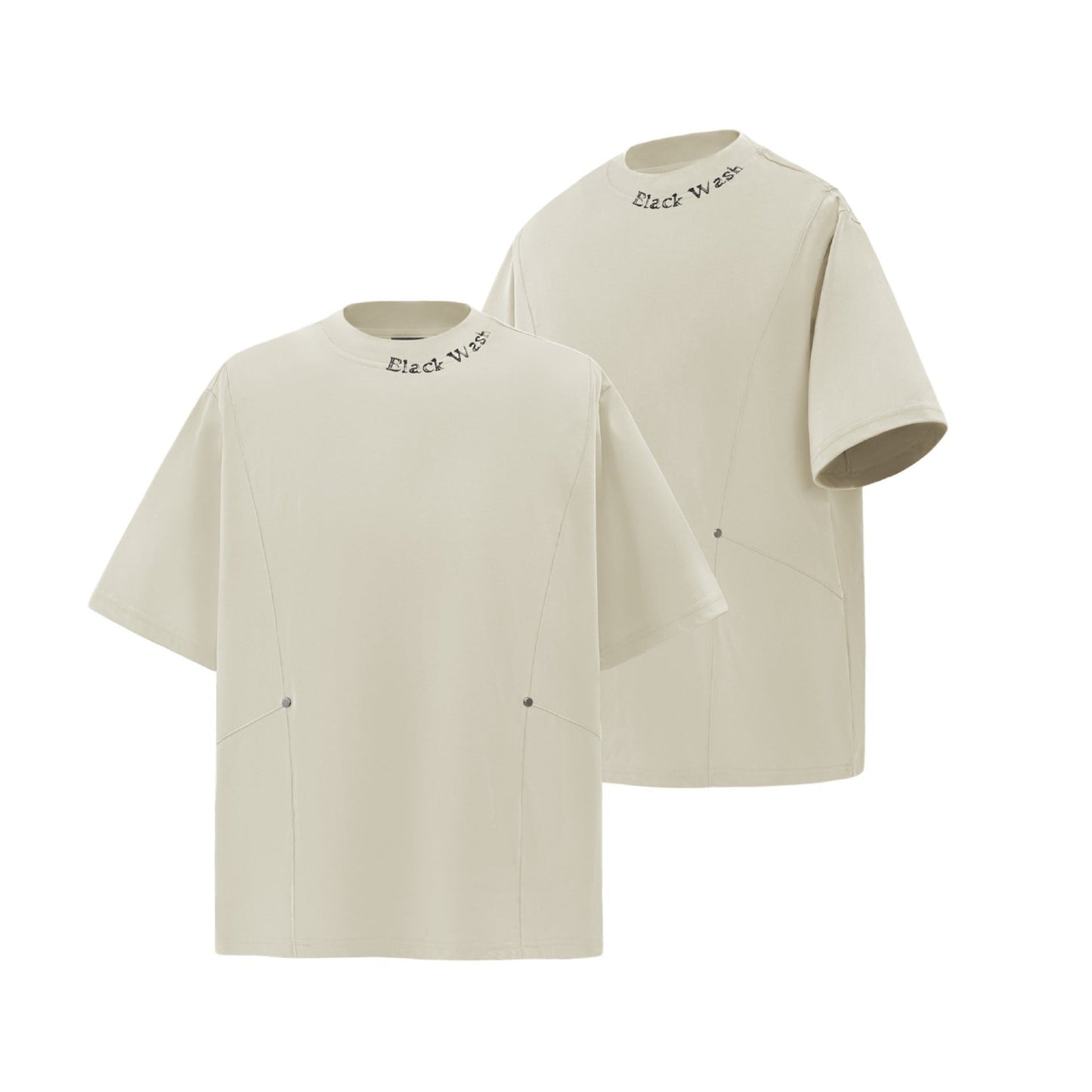 Unisex T-shirts Summer Letter Print Men's Short Sleeve T-Shirt