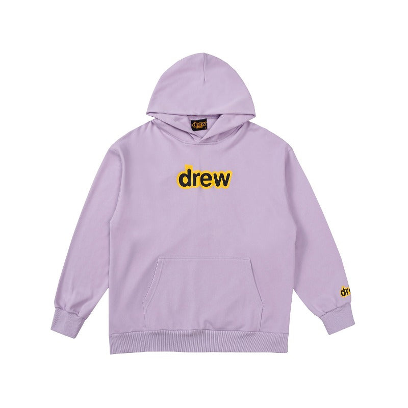 Drew house jacket autumn winter d@er letterprinting terry hooded sweatshirt
