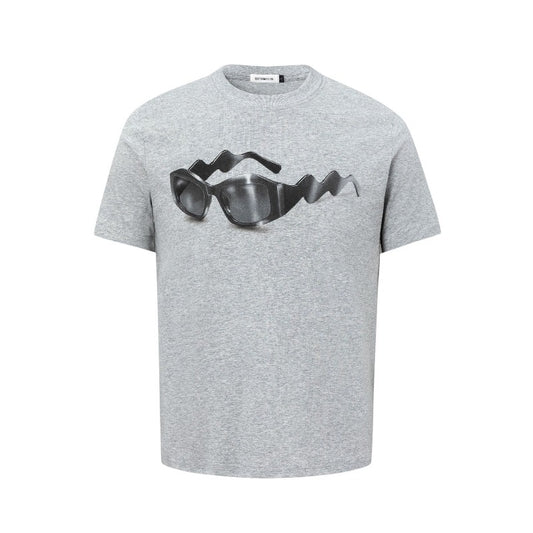 Men's t-shirt - american street style summer unisex creative eyewear design - men's loose fit premium short sleeve tee