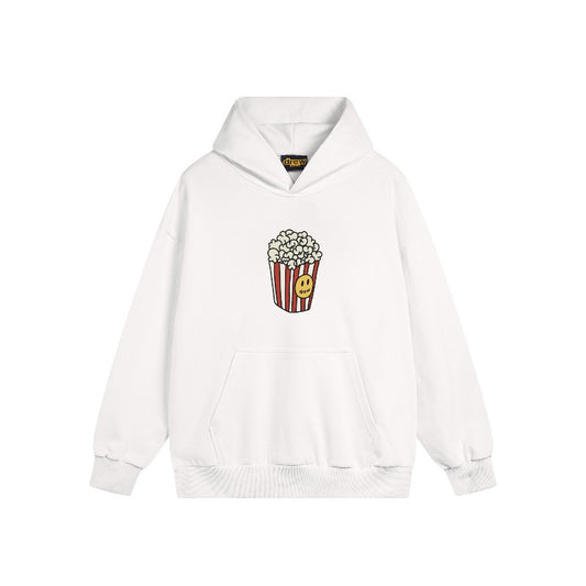 Drew house hoodie fall and winter d@ew cartoon series pattern pullover hooded sweatshirt