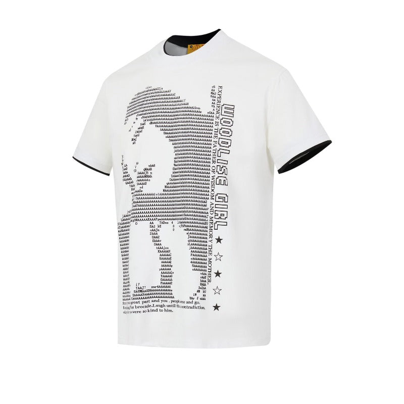 Men's t-shirt: wt american street style, unisex, premium feel, summer creative character design, men's crew neck, slim fit, short sleeve t-shirt