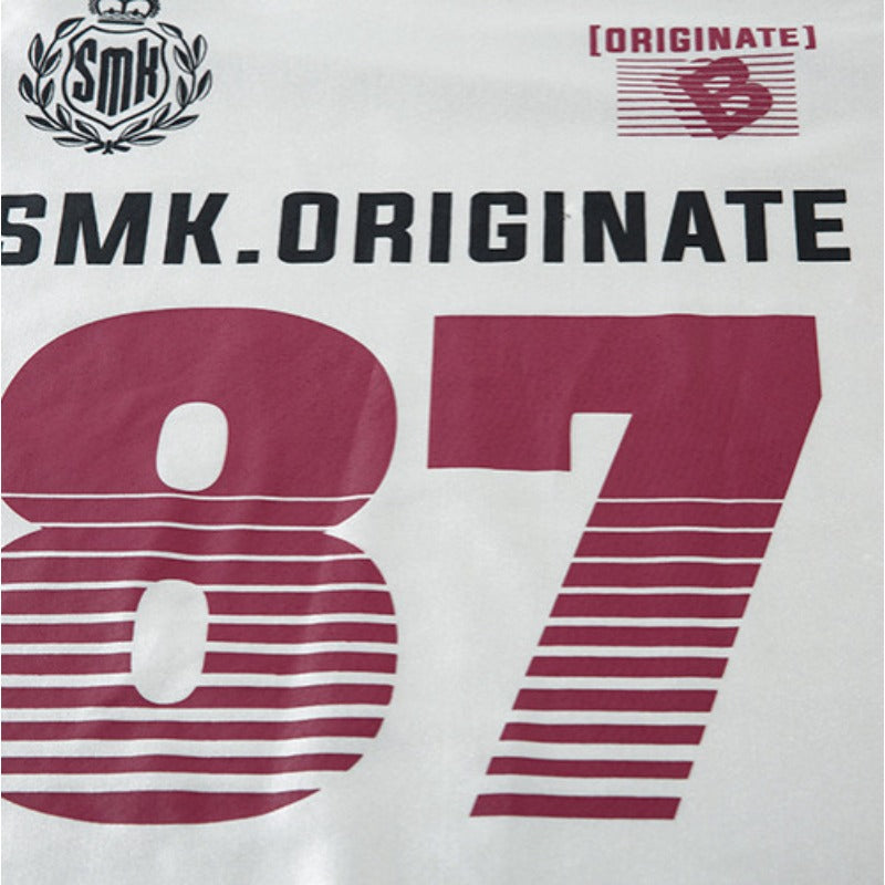 Unisex T-shirts Autumn High Street Loose