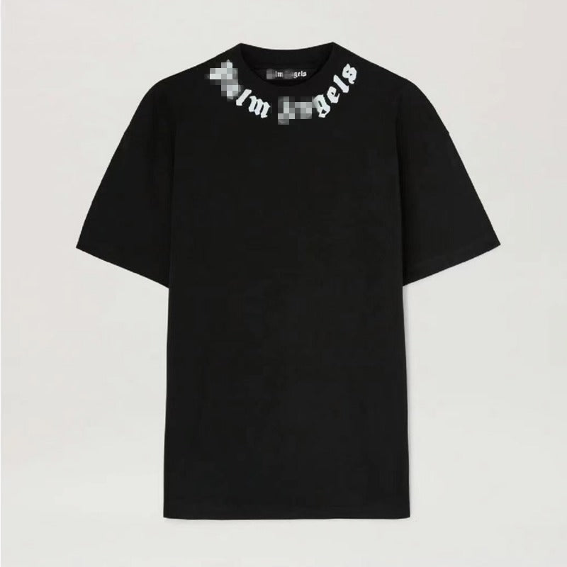 Palm Angels T Shirts Scarf Print Short Sleeve T-Shirt