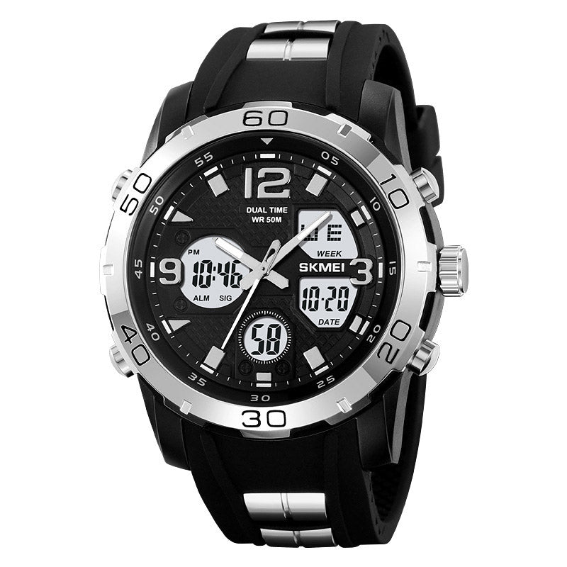Analog-Digital Watch Outdoor Sports Waterproof Men's Watch