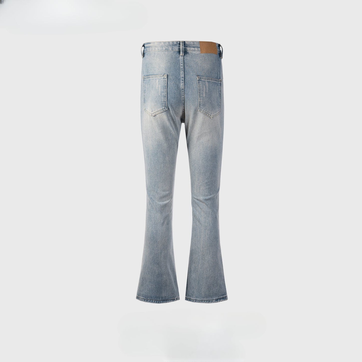 MIJKO Men's Vintage Pants MIJKO Women's Men's Washed Old Trousers Jeans