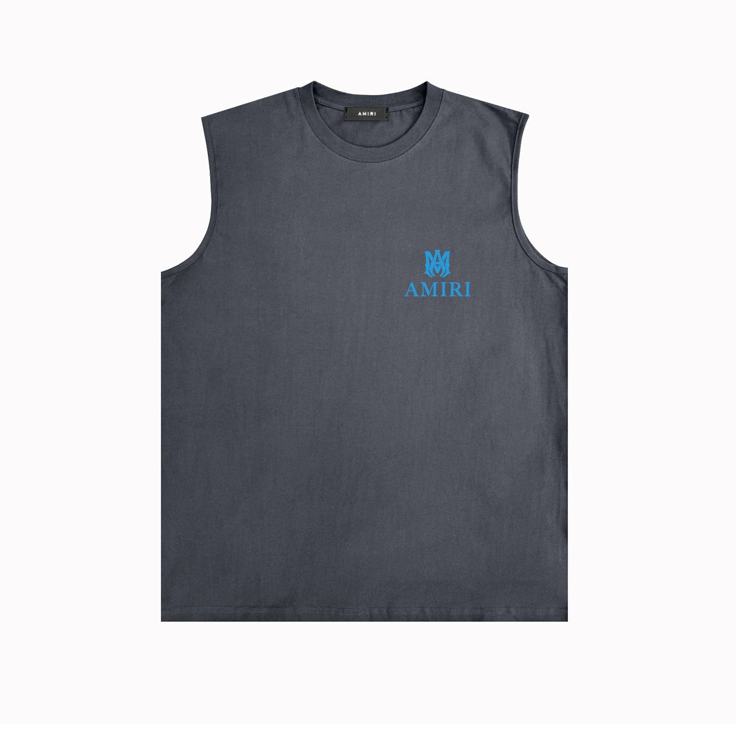 Amiri tank top small spider letter horizontal stripprinting