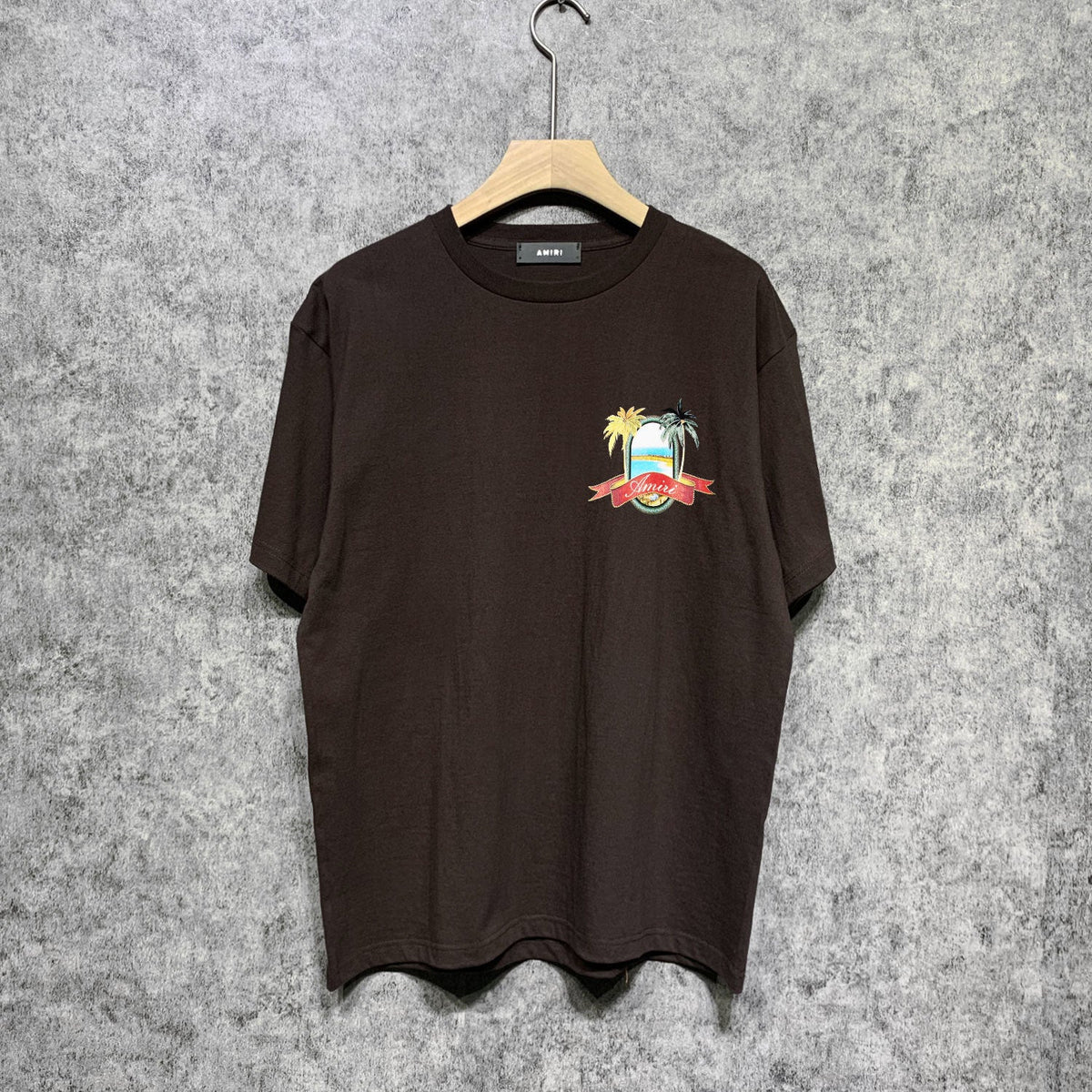 Amiri t shirts printing short sleeve