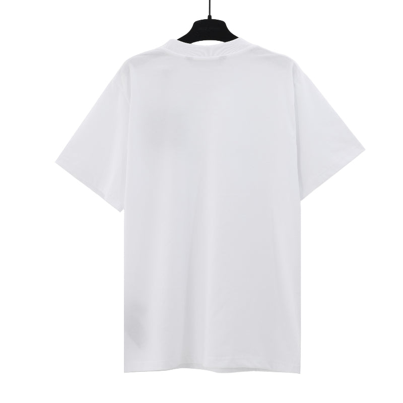 Palm Angels T Shirts Simple Letter Print Short Sleeve T-Shirt