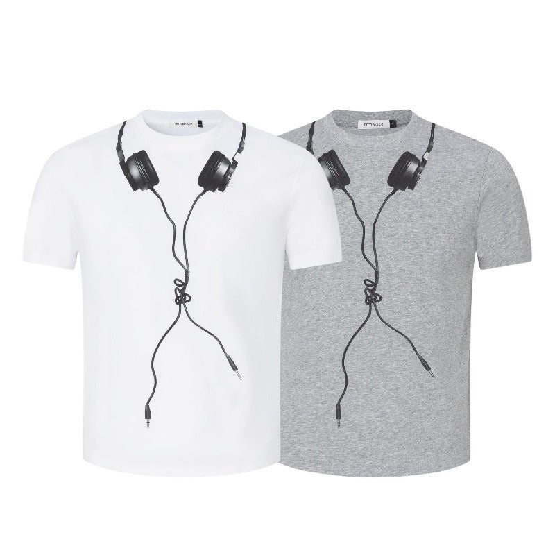 Men's t-shirt: american street style, unisex, premium quality, summer abstract creative graphic design, slim fit short sleeve tee