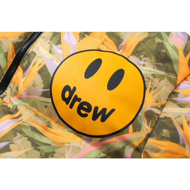 Drew house jacket fall and winter d@ew bird of paradise pattern casual cotton outwear