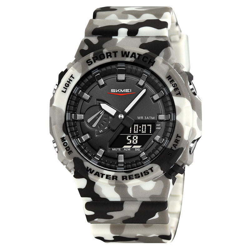 Analog-Digital Watch Outdoor Sports Waterproof Electronic Watch
