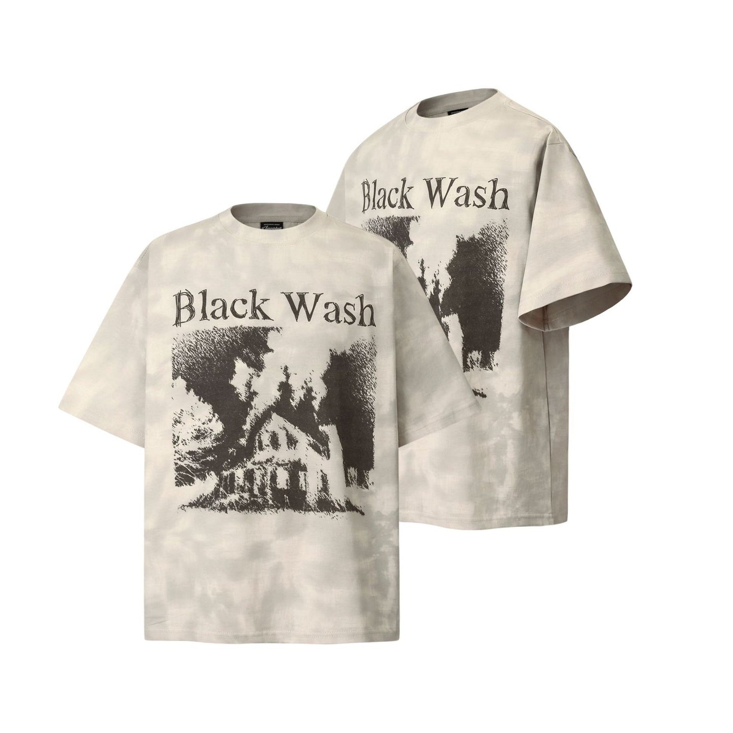 Unisex T-shirts Summer Pattern Men's Loose Short Sleeve T-Shirt