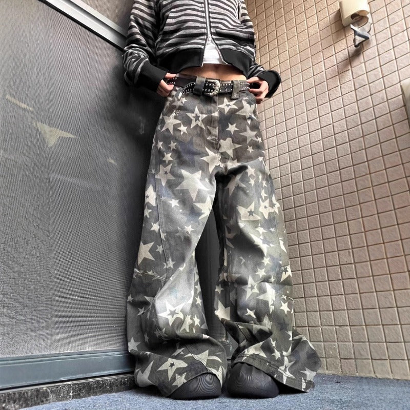 Women's jeans wide leg pants